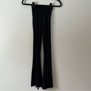 Aerie Offline Flare Leggings XS Black Crossover